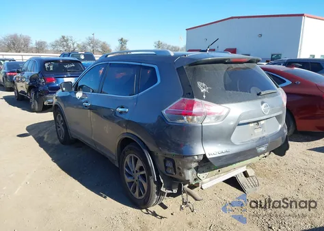 2015 Nissan Rogue Sl from USA, damaged, VIN 5N1AT2MT7FC812832